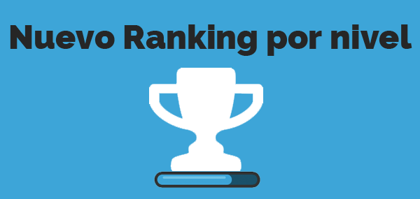 Nuevo ranking por nivel