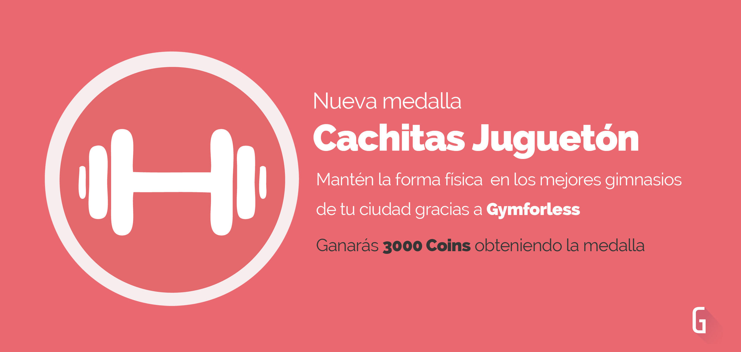 Medalla Cachitas juguetón – Gymforless Medalla Cachitas juguetón – Gymforless