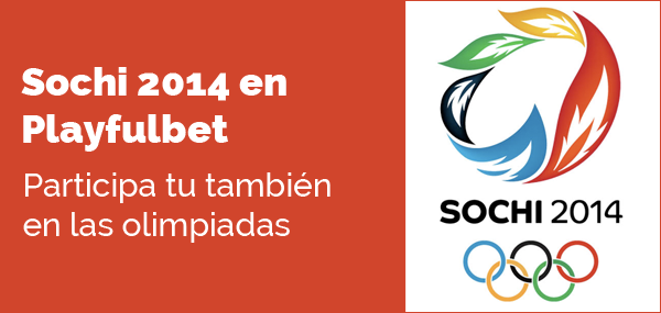 Olimpiadas de Sochi 2014 en Playfulbet Olimpiadas de Sochi 2014 en Playfulbet