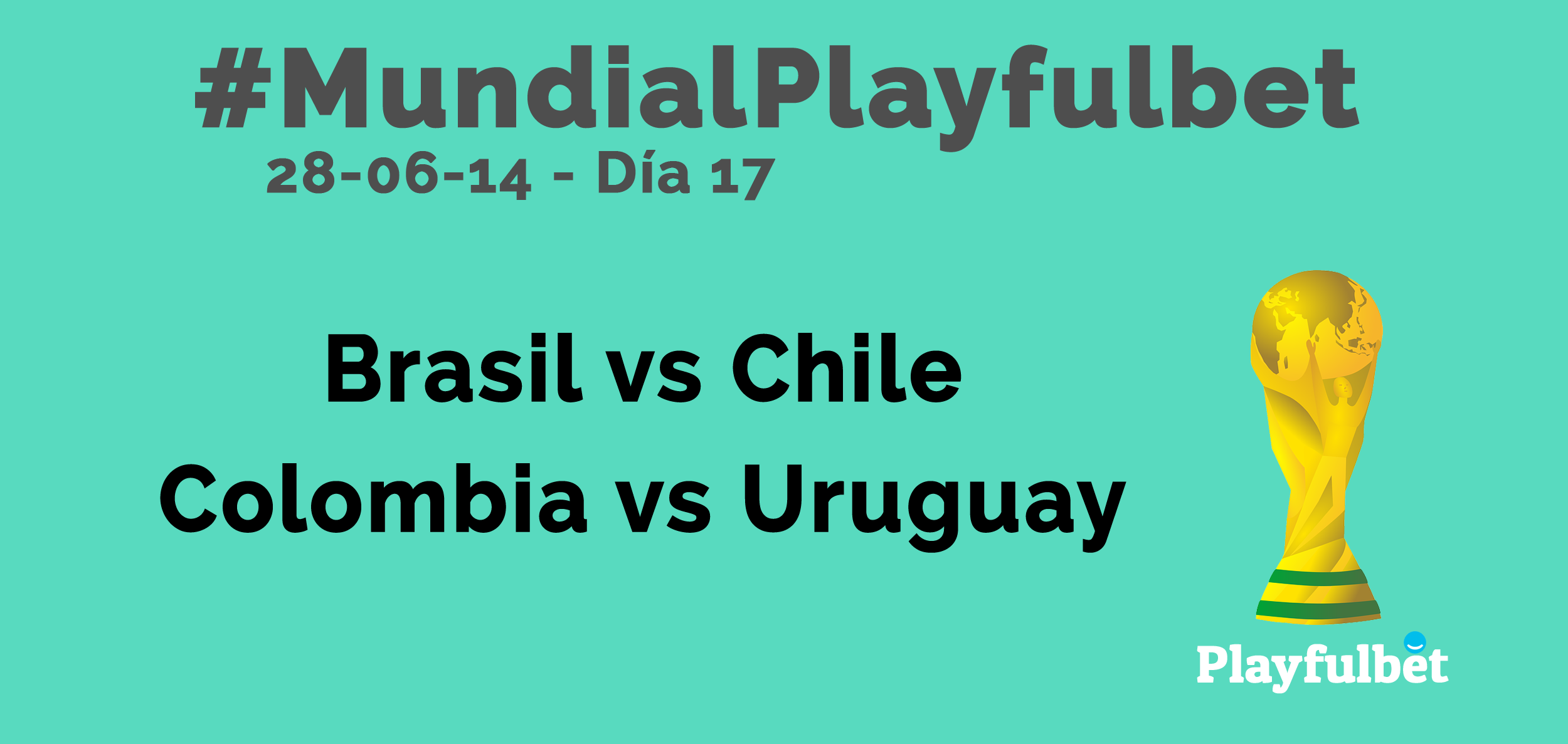 #MundialPlayfulbet Día 17
