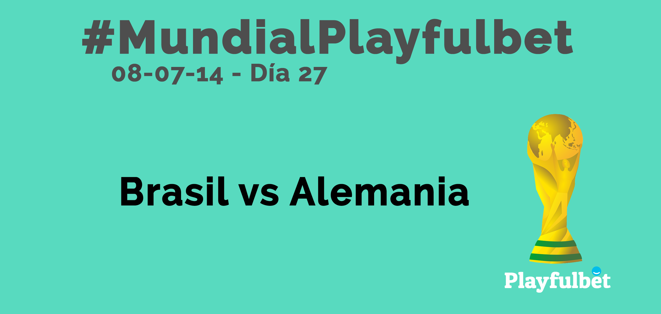#MundialPlayfulbet Día 27